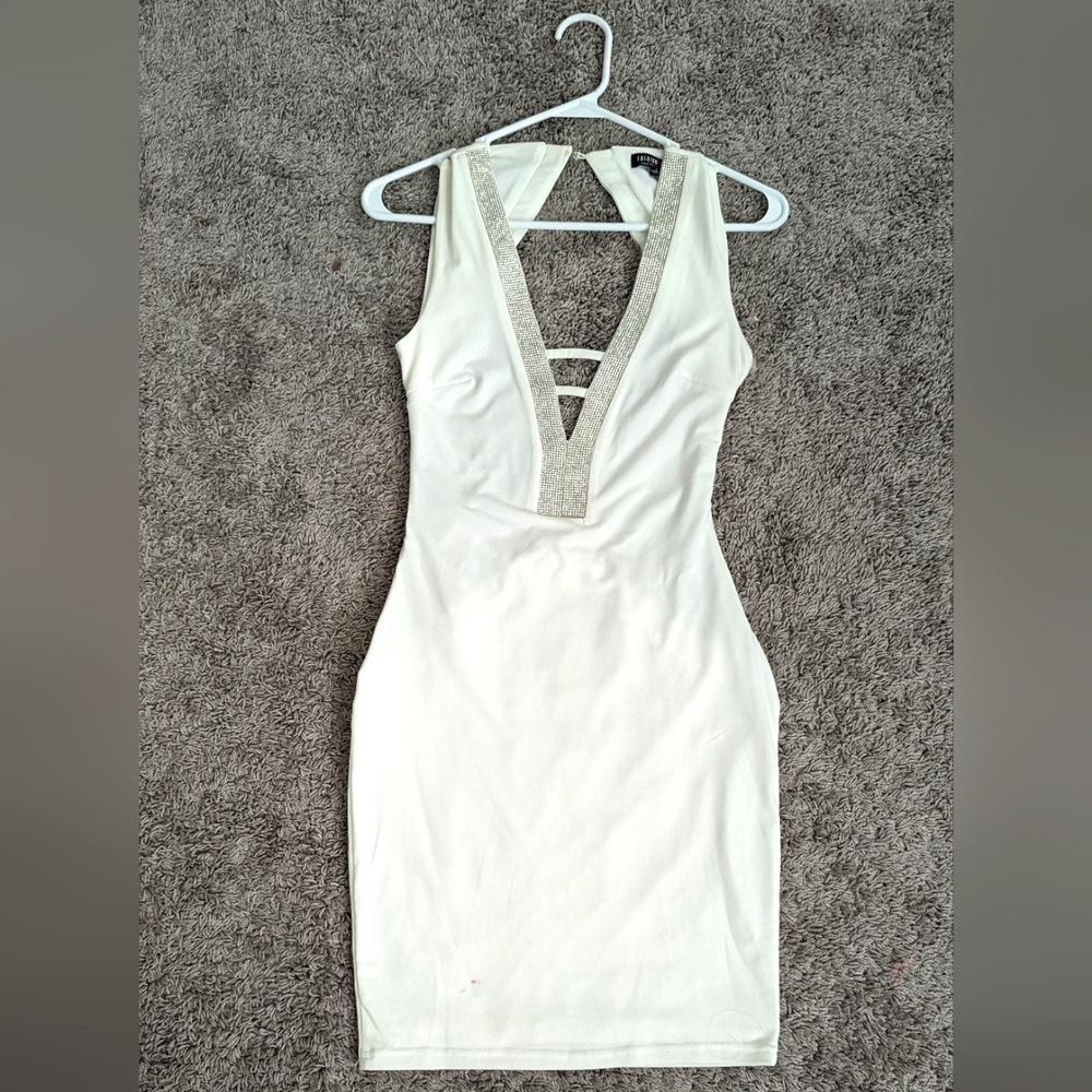 Party sexy white dress